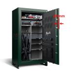 Quick Access Biometric UL Lock Gun Safes Box Steel Gun Safe Pry Resistant Safe 5 Gun Safe for sale