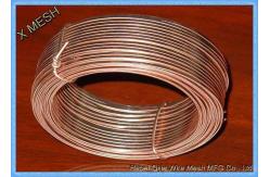 China Professional Galvanized Binding Wire , Copper Coated Stitching Wire supplier