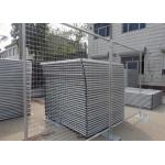 Plastic Feet 60x60mm Temporary Mesh Fence Panels for sale