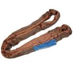 Brown 6 Ton Polyester Endless Round Sling For Large Steel Bars Eco Friendly for sale