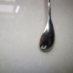 Flat Teardrop Stainless Steel Bar Spoon Endurance Long Handle Drink Use