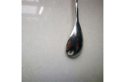 China Flat Teardrop Stainless Steel Bar Spoon Endurance Long Handle Drink Use supplier