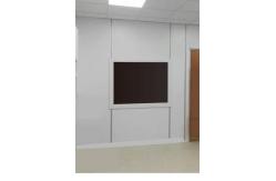 China EMI MRI Rf Shielding Windows Emi Shielded Brass Wire Mesh Black Painting supplier