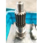 2 Module 17CrNiMo6 Steel Involute Spline Shaft for sale