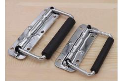 China 400kg Holding Capacity Spring Loaded lock hasp hardware supplier