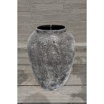 Modern Style Frost Resistant Fiber Clay Planter Round Shape and Character
