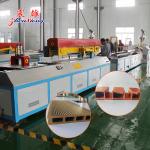 Auto Plastic Profile Production Line Multi Shaped Wood Abs Plastic Extrusion for sale