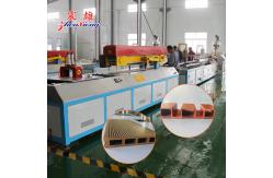 China Auto Plastic Profile Production Line Multi Shaped Wood Abs Plastic Extrusion supplier