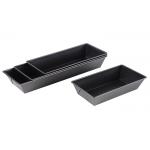 RK Bakeware China Foodservice NSF Mini Champagne Aluminum Loaf Pans Pullman Loaf Tin Bread Pan for sale