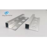 Antierosion Chrome Square Edge Tile Trim 10mm Tempered T6 Alu6063 Material for sale