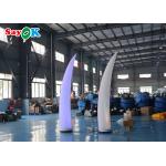 ROHS Inflatable Lighting Decoration 3m Crescent Cone
