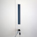 Narrow Side Storage Cabinet Steel File Locker KD Structure