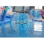 Inflatable Backyard Games Adults Teens Inflatable Sports Games 1.5m 5ft Blue Red Airtight TPU Soccer Bumper Ball for sale