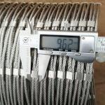 1.5mm Thickness SS 316 Wire Rope Fence Stainless Steel Rope Mesh For Zoo for sale