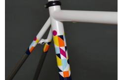 China DIY Decoration Bicycle Frame Decals With SGS Certification Abrasion Resistance supplier