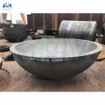 Q345R Mild Steel Elliptical Hemispherical Tank Heads Dimensions 1592MM X 70 MM for sale
