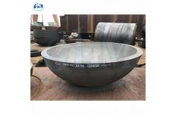 China Q345R Mild Steel Elliptical Hemispherical Tank Heads Dimensions 1592MM X 70 MM supplier