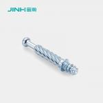 40mm Length Durable Furniture Cam Screw Versatile Design For KD Furniture for sale