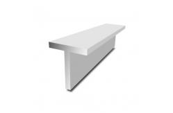 China 6063 Customized Extruded Aluminum Angle Aluminium T Section supplier