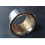 Main Shaft Bi Metal Bearings CuSn4Pb24 / Steel Flange Bearing for sale