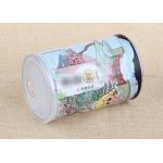 Air Proof Food Grade Paper Composite Cans Green Tea Can Reusable Anti - Rust