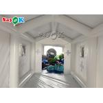 Air Inflatable Tent 6x3x3mH White Pvc Inflatable Hospital Tent For Isolation