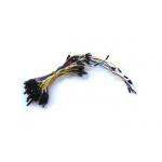 Arduino Breadboard Dupont Jumper Wires Male To Male , Flexible Breadboard Cables