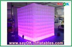 China Inflatable Photo Studio LED Inflatable Photo Booth Enclousre Shell Durable Fire - Proof supplier