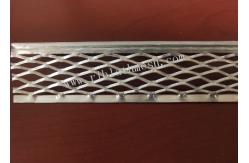 China 4mm Reinfoce Edge Aluminium Plaster Angle Bead 32mm Wing 2.8m Length supplier