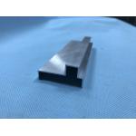 Lightweight Aluminum Glazing Bar , Anodized Aluminium Profile For Glass Partition for sale