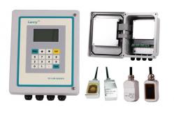 China ultrasonic flow meter  with clamp on flow sensor supplier