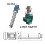 Stainless Steel Tank Agitator Mixer Pneumatic Stirrer High Shear Emulsifier