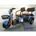 50KM/H Leisure Electric Tricycle 90KM Driving Mileage 4 Passengers for sale