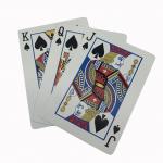 Air Cushioning Black Core Paper Playing Cards For Magicians
