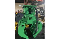 China 360 Rotating  Excavator Hydraulic Shear Stone Steel Grapple supplier