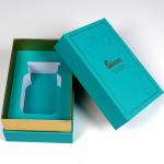 Luxury Beauty Cosmetic Boxes Custom Logo With Velvet Soft Touch Surface for sale