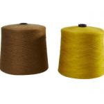 Hot Sale 40/2 Colored 100% Polyester Yarn For Fabric for sale