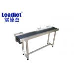Electric Driven Leadjet Inkjet Printer Rubber Conveyor Belt 200 mm Width 60 KG Load Bearing for sale