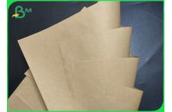 China Good Stiffness 60gsm 80gsm Brown Kraft Paper Rolls Recyclable Envelopes Material supplier