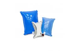 China Food Grade 5L Liquid Bladder Bag , VMPET Recyclable Spout Pouches supplier