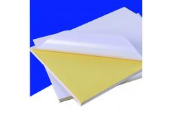 China Single Sided Gloss Surface a4 sticker paper for printer supplier