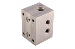 China Aluminum Hydraulic Manifold Threaded Cartridge Valve Manifold CNC Machining Services supplier