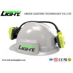 18000lux Underground Mining Cap Lamps 15 Hours Working Time With Display Screen