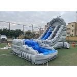 Backyard nylon thread Inflatable Water Slide For Kids for sale
