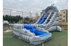 China Backyard nylon thread Inflatable Water Slide For Kids supplier