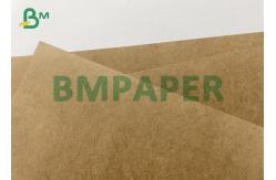 China 300g + 18g PE Coated Brown Kraft Paper In Packing And Printing supplier