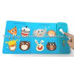 Indoor Educational Baby Sound Books Push Button Sound Module Flush Toilet Shaped for sale