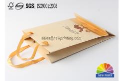 China Custom Excellent Handcraft CMYK Printing Wold Trade Paper Bag supplier