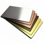 PE Unbroken Core Metal Cladding Sheet ACP 1220mm Width