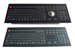 China Industrial Membrane Keyboard with optical trackball and numeric keypad supplier